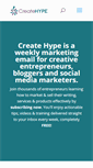 Mobile Screenshot of createhype.com